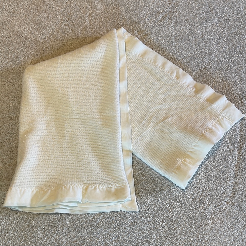 Vintage Baby Morgan Waffle Weave Baby Blanket